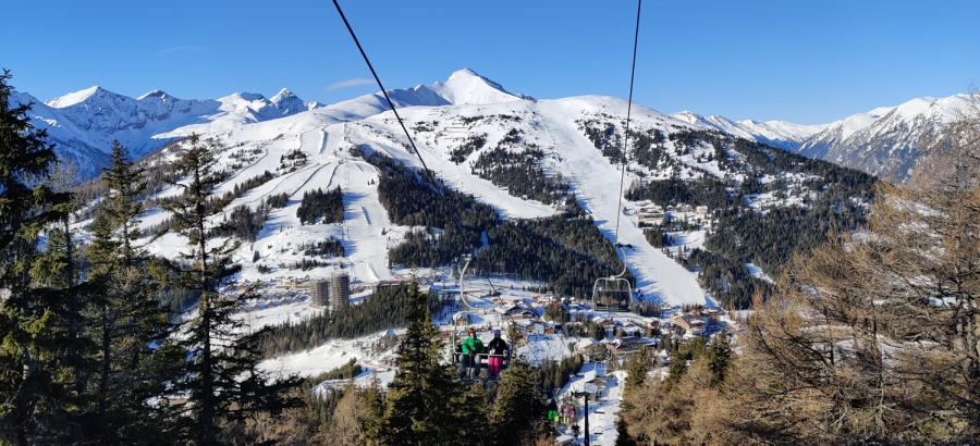 Wintersport Rennweg am Katschberg